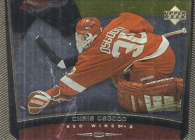 #263 Chris Osgood - Detroit Red Wings - 1998-99 Upper Deck Gold Reserve Hockey