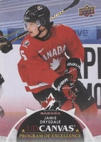 #C263 Jamie Drysdale - Canada - 2021-22 Upper Deck - UD Canvas Hockey