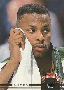 #263 Todd Day - Milwaukee Bucks - 1992-93 Stadium Club Basketball