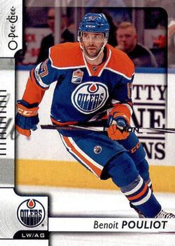 #263 Benoit Pouliot - Edmonton Oilers - 2017-18 O-Pee-Chee Hockey