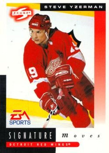 #263 Steve Yzerman - Detroit Red Wings - 1997-98 Score Hockey