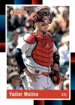 #263 Yadier Molina - St. Louis Cardinals - 2022 Donruss Baseball