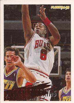 #263 Dickey Simpkins - Chicago Bulls - 1994-95 Fleer Basketball
