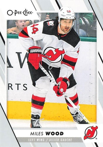 #263 Miles Wood - New Jersey Devils - 2023-24 O-Pee-Chee Hockey