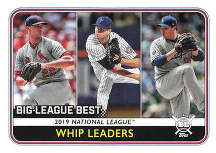 #264 Jack Flaherty / Jacob deGrom / Hyun-Jin Ryu - St. Louis Cardinals / New York Mets / Los Angeles Dodgers - 2020 Topps Big League Baseball