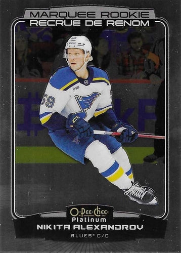 #264 Nikita Alexandrov - St. Louis Blues - 2022-23 O-Pee-Chee Platinum Hockey