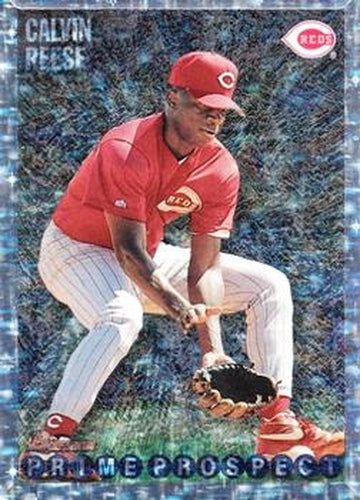 #264 Calvin Reese - Cincinnati Reds - 1995 Bowman Baseball