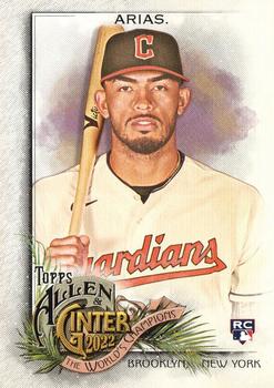 #264 Gabriel Arias - Cleveland Guardians - 2022 Topps Allen & Ginter Baseball