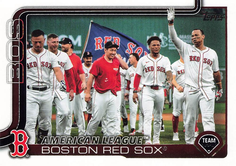 #264 Boston Red Sox - Boston Red Sox - 2025 Topps Baseball