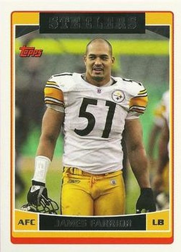 #264 James Farrior - Pittsburgh Steelers - 2006 Topps Football