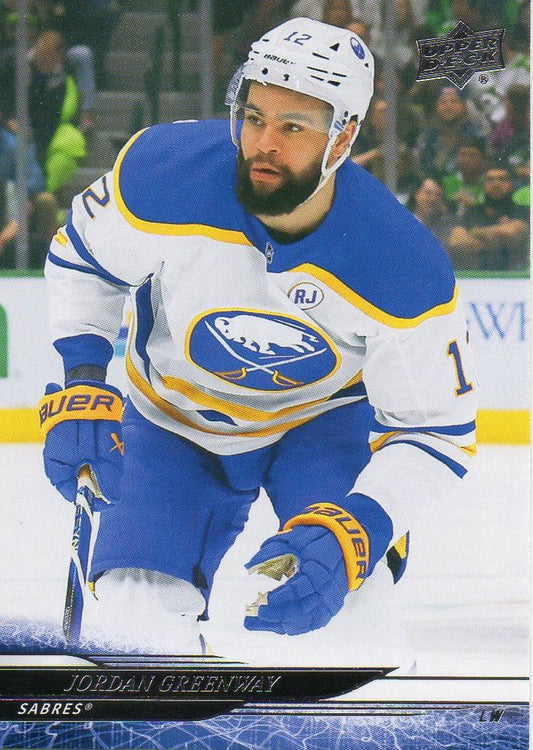 #264 Jordan Greenway - Buffalo Sabres - 2024-25 Upper Deck Hockey
