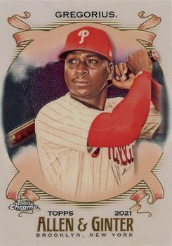 #264 Didi Gregorius - Philadelphia Phillies - 2021 Topps Allen & Ginter Chrome Baseball