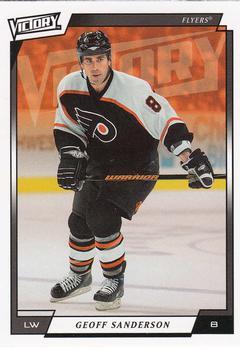 #264 Geoff Sanderson - Philadelphia Flyers - 2006-07 Upper Deck Victory Update Hockey