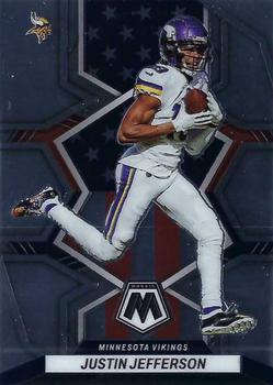 #264 Justin Jefferson - Minnesota Vikings - 2022 Panini Mosaic Football