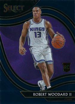 #264 Robert Woodard II - Sacramento Kings - 2020-21 Panini Select - Blue Basketball
