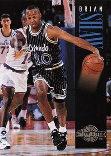 #264 Brian Shaw - Orlando Magic - 1994-95 SkyBox Premium Basketball