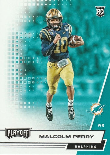 #264 Malcolm Perry - Miami Dolphins - 2020 Panini Playoff Football
