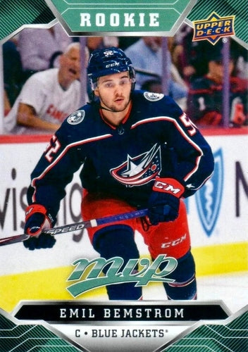 #264 Emil Bemstrom - Columbus Blue Jackets - 2019-20 Upper Deck MVP Hockey