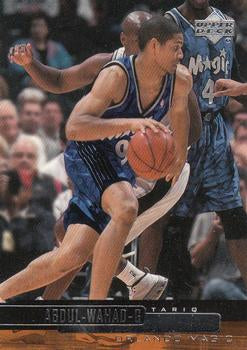 #264 Tariq Abdul-Wahad - Orlando Magic - 1999-00 Upper Deck Basketball