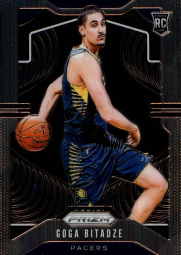 #264 Goga Bitadze - Indiana Pacers - 2019-20 Panini Prizm Basketball