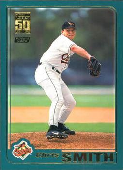 #T264 Chris Smith - Baltimore Orioles - 2001 Topps Traded & Rookies Baseball