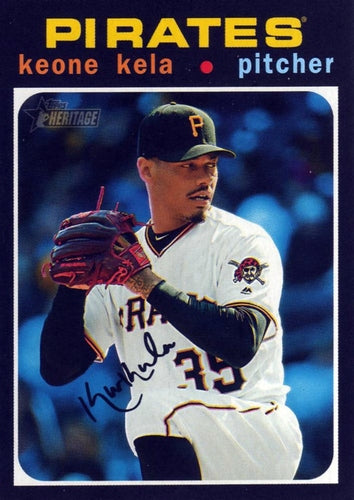 #265 Keone Kela - Pittsburgh Pirates - 2020 Topps Heritage Baseball
