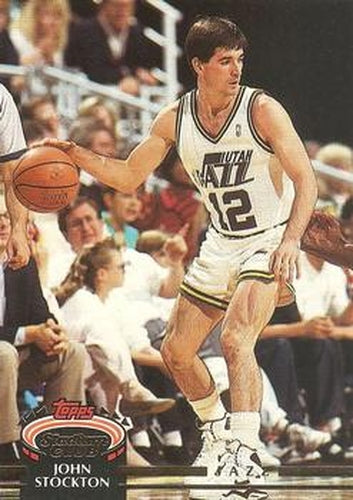 #265 John Stockton - Utah Jazz - 1992-93 Stadium Club Basketball