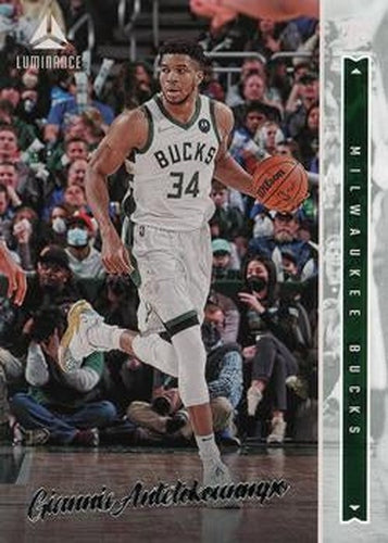 #265 Giannis Antetokounmpo - Milwaukee Bucks - 2021-22 Panini Chronicles Basketball