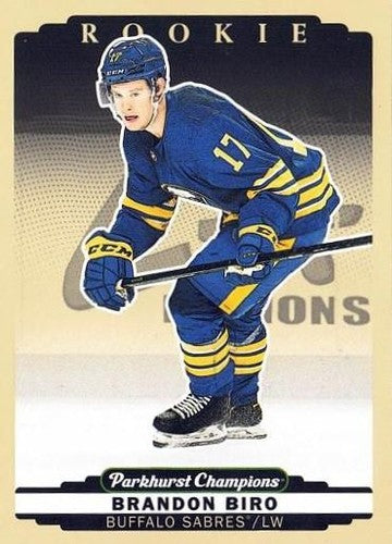 #265 Brandon Biro - Buffalo Sabres - 2022-23 Parkhurst Champions Hockey