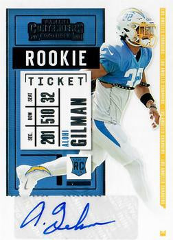 #265 Alohi Gilman - Los Angeles Chargers - 2020 Panini Contenders Football