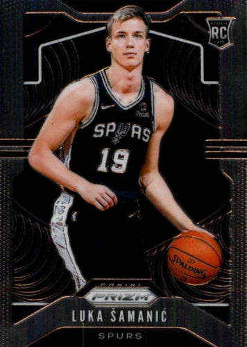 #265 Luka Samanic - San Antonio Spurs - 2019-20 Panini Prizm Basketball