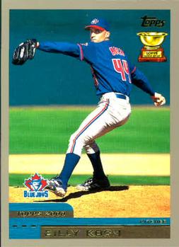#265 Billy Koch - Toronto Blue Jays - 2000 Topps Baseball