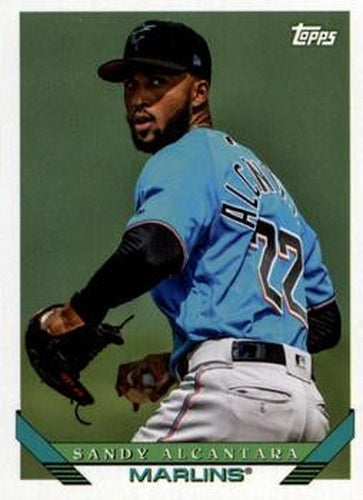 #265 Sandy Alcantara - Miami Marlins - 2019 Topps Archives Baseball