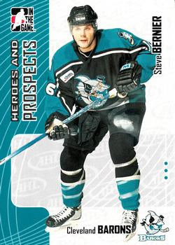 #265 Steve Bernier - Cleveland Barons - 2005-06 In The Game Heroes and Prospects Hockey