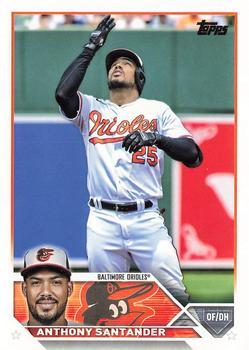 #265 Anthony Santander - Baltimore Orioles - 2023 Topps Baseball