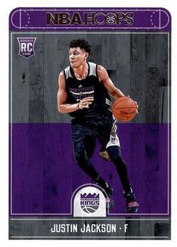 #265 Justin Jackson - Sacramento Kings - 2017-18 Hoops Basketball