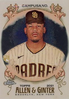 #265 Luis Campusano - San Diego Padres - 2021 Topps Allen & Ginter Chrome Baseball