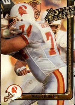 #265 Paul Gruber - Tampa Bay Buccaneers - 1991 Action Packed Football