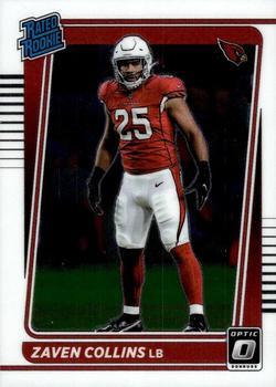 #265 Zaven Collins - Arizona Cardinals - 2021 Donruss Optic Football