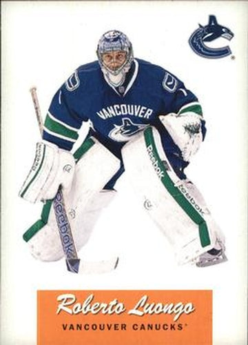 #265 Roberto Luongo - Vancouver Canucks - 2012-13 O-Pee-Chee - Retro Hockey