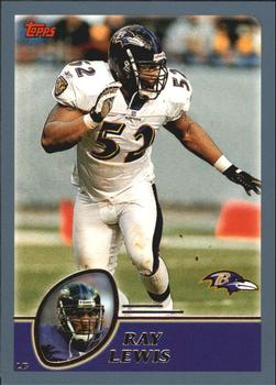 #265 Ray Lewis - Baltimore Ravens - 2003 Topps Football