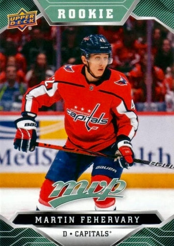#265 Martin Fehervary - Washington Capitals - 2019-20 Upper Deck MVP Hockey