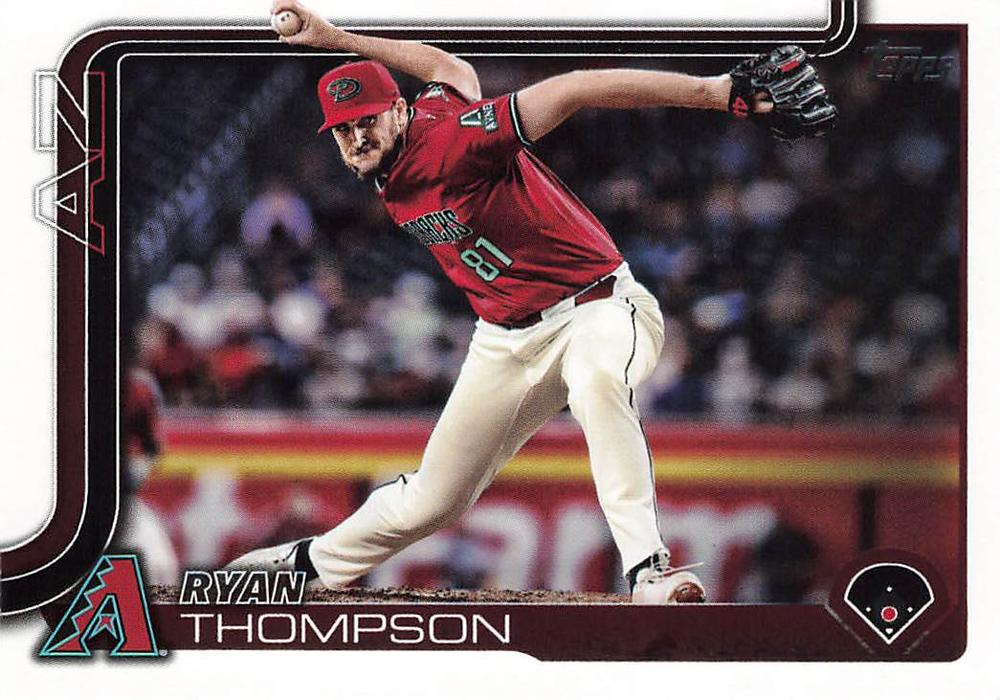 #265 Ryan Thompson - Arizona Diamondbacks - 2025 Topps Baseball