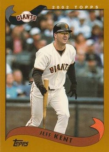 #265 Jeff Kent - San Francisco Giants - 2002 Topps Baseball
