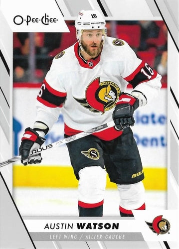 #265 Austin Watson - Ottawa Senators - 2023-24 O-Pee-Chee Hockey