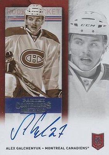 #265c Alex Galchenyuk - Montreal Canadiens - 2013-14 Panini Contenders Hockey