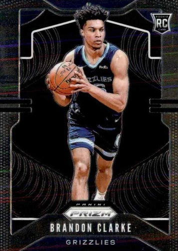 #266 Brandon Clarke - Memphis Grizzlies - 2019-20 Panini Prizm Basketball