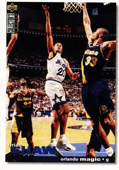 #266 Brian Shaw - Orlando Magic - 1995-96 Collector's Choice Basketball