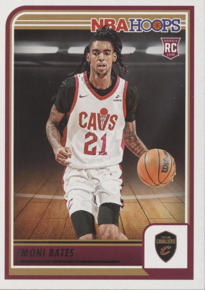 #266 Emoni Bates - Cleveland Cavaliers - 2023-24 Hoops Basketball