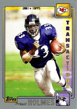 #266 Priest Holmes - Kansas City Chiefs - 2001 Topps Football